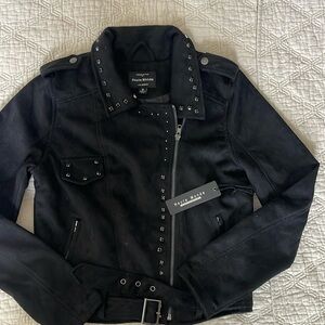 NWT Haute Mod Faux Suede Jacket